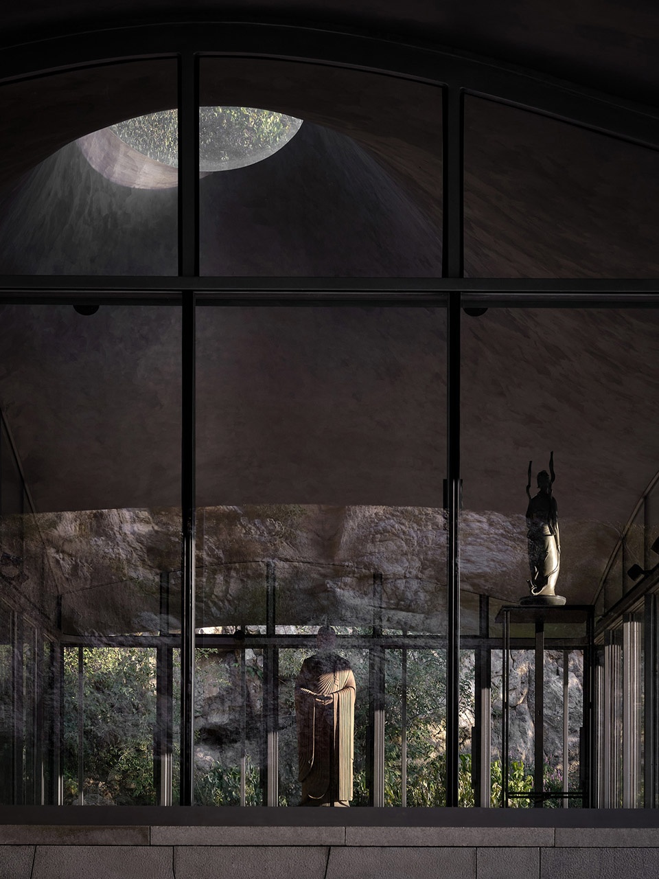 The Upper Cloister in Aranya Golden Mountain Jinshanling by Atelier Deshaus