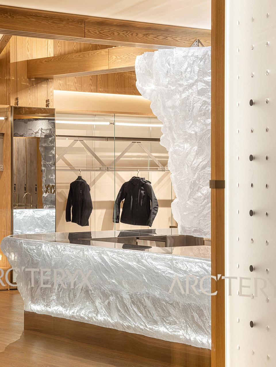 ARC TERYX Store Beidahu Ski Resort by STILL YOUNG