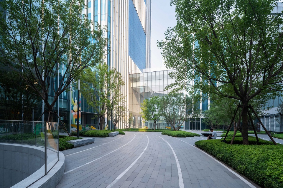 Beijing Lize Peace and Happiness Center China by OneScape