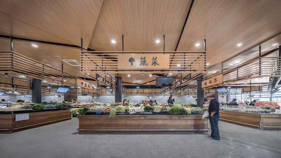 Liutan Market Migration and construction of a farmer s market by MINAX Architects