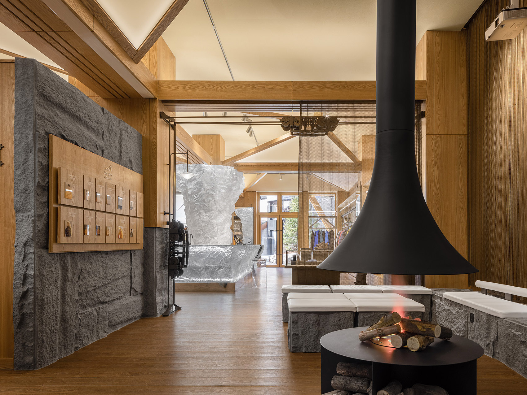 ARC TERYX Store Beidahu Ski Resort by STILL YOUNG