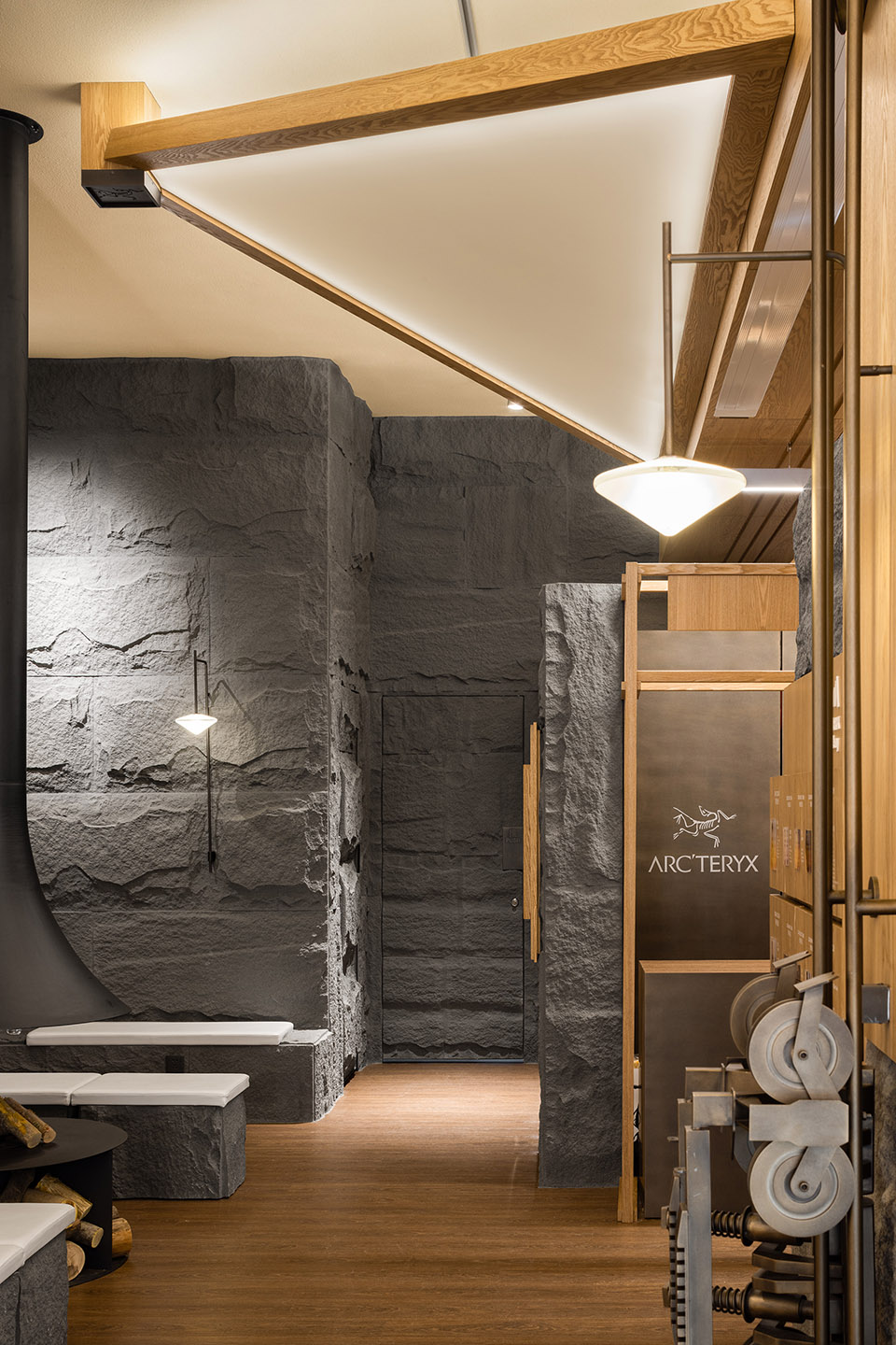 ARC TERYX Store Beidahu Ski Resort by STILL YOUNG