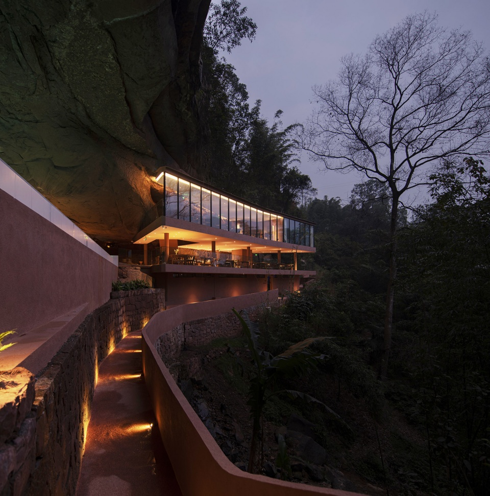 shanlu cave hotel by poetic design office of sp space