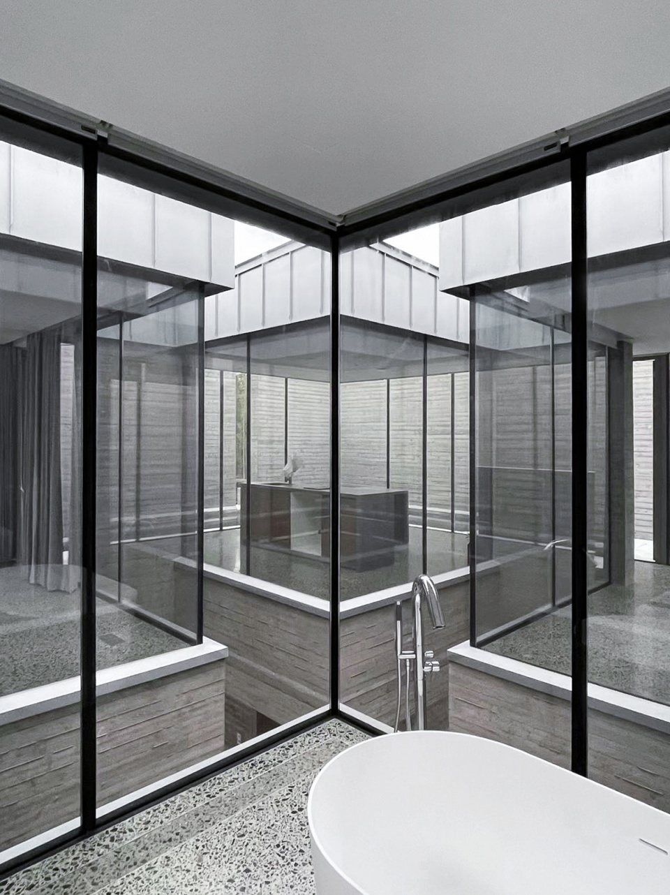 four studio houses by fcjz