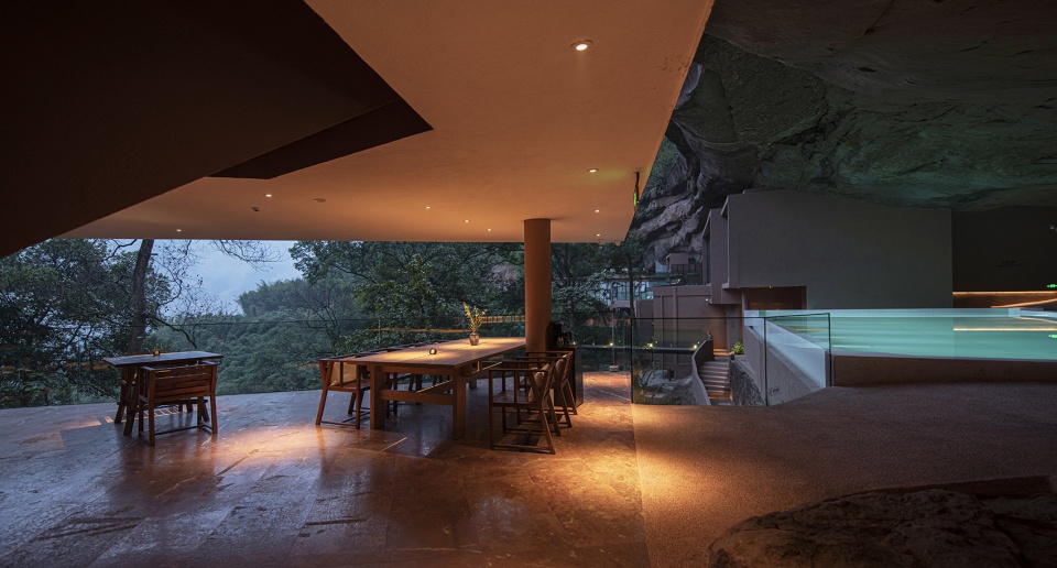 shanlu cave hotel by poetic design office of sp space