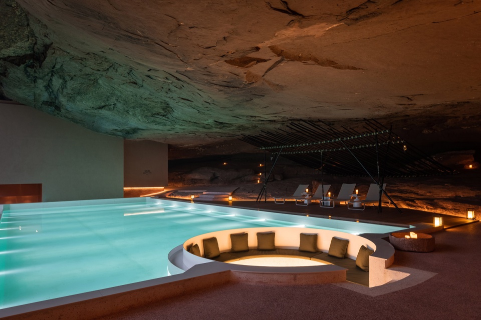 shanlu cave hotel by poetic design office of sp space