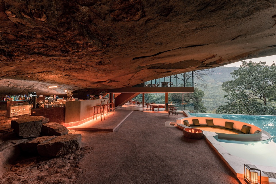 shanlu cave hotel by poetic design office of sp space