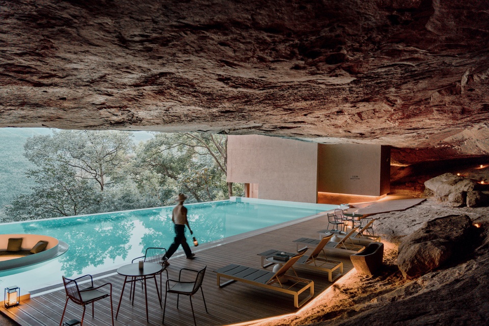 shanlu cave hotel by poetic design office of sp space