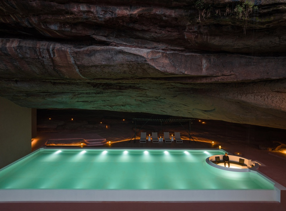 shanlu cave hotel by poetic design office of sp space