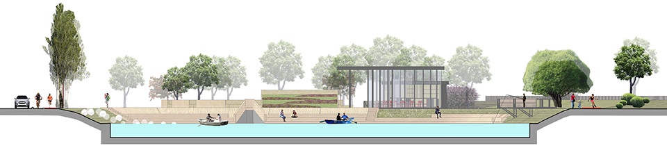 Krasnogvardeisky Ponds by WOWHAUS