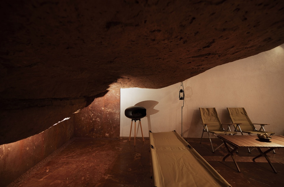 shanlu cave hotel by poetic design office of sp space