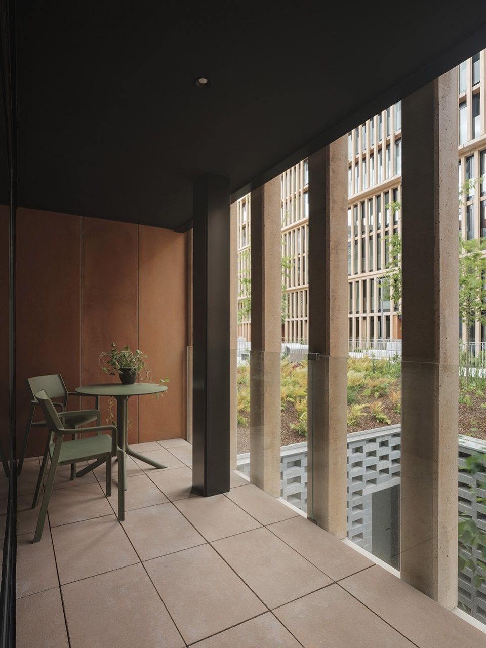 cornes espacio residencial by carbajo barrios arquitectos
