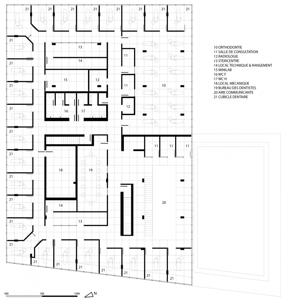 clinique dentaire by studio jean verville architectes
