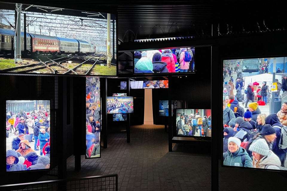 exhibition in flugt refugee museum of denmark by tinker imagineers