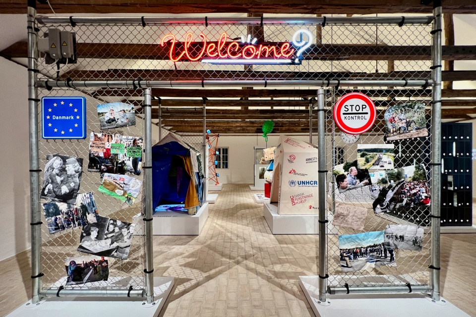 exhibition in flugt refugee museum of denmark by tinker imagineers