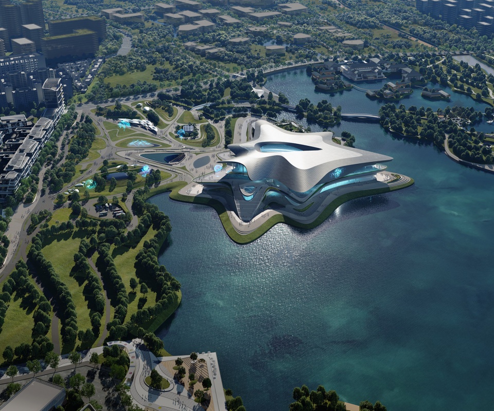 zaha hadid architects to build chengdu science fiction museum in china