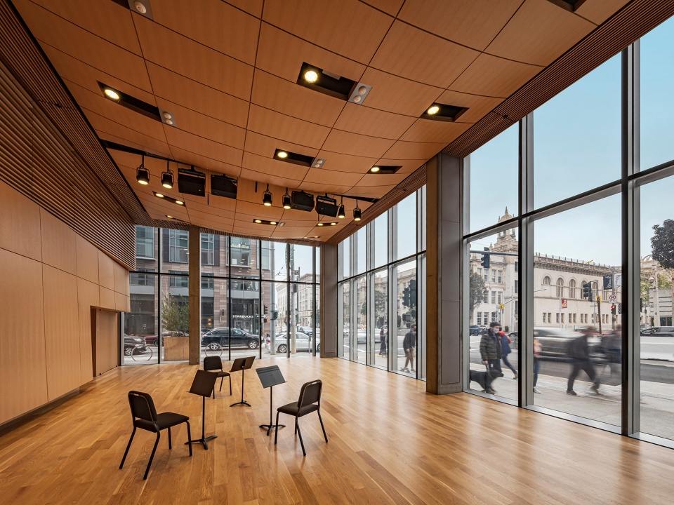 San Francisco Conservatory of Music s New Ute and William K Bowes Jr Center by Mark Cavagnero Associates