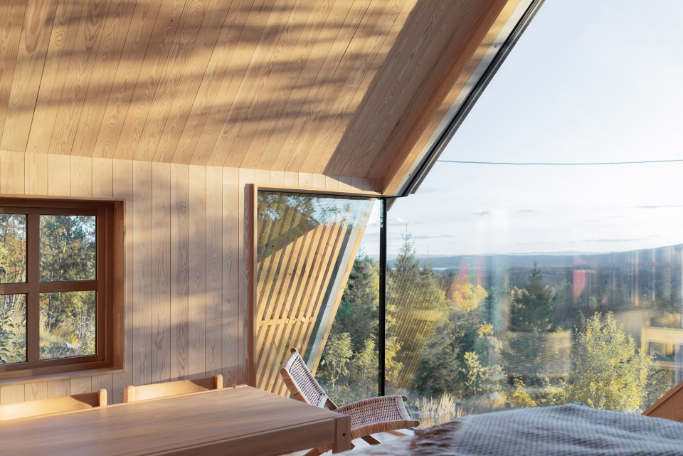 cabin in nordmarka norway by rever drage architects