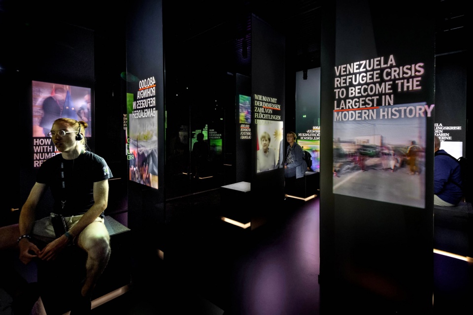 exhibition in flugt refugee museum of denmark by tinker imagineers