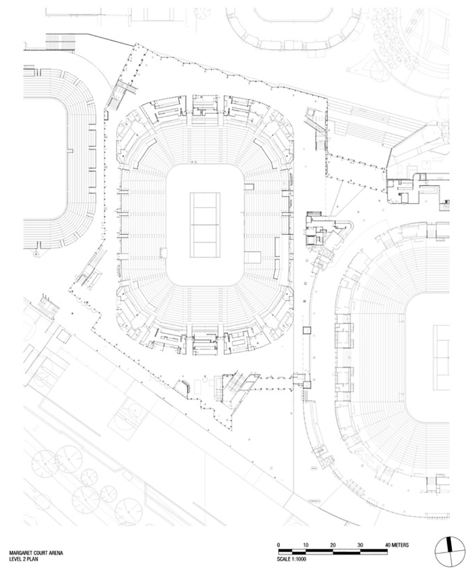 Margaret Court Arena by POPULOUS