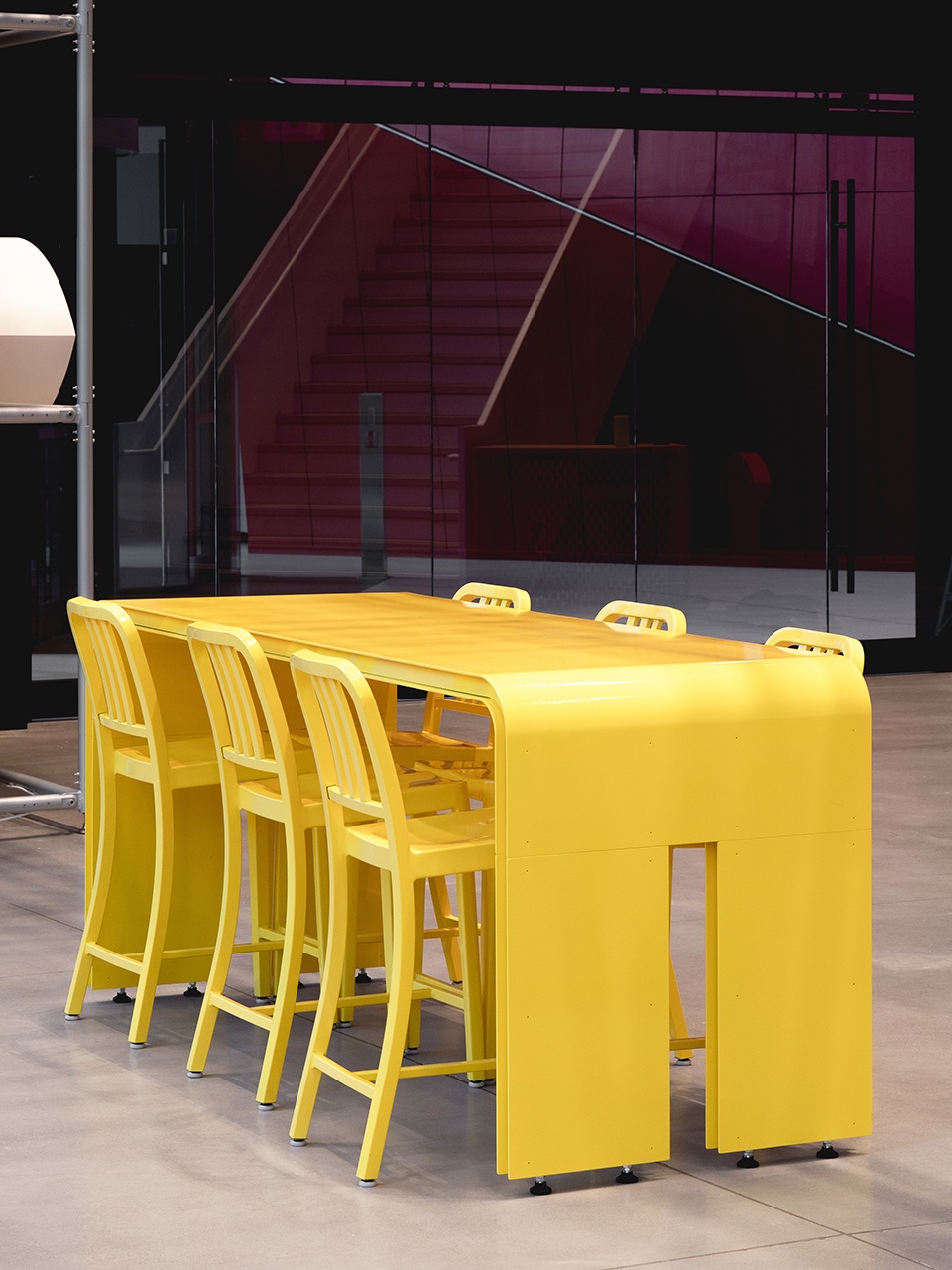 Design of the NFB new reception area by Taktik design