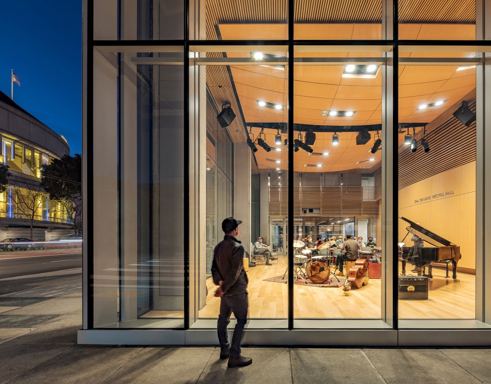 San Francisco Conservatory of Music s New Ute and William K Bowes Jr Center by Mark Cavagnero Associates