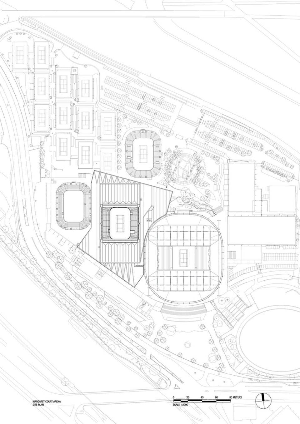 Margaret Court Arena by POPULOUS