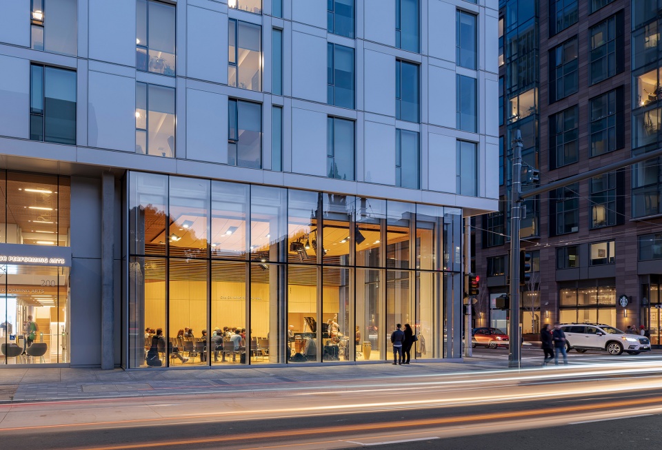San Francisco Conservatory of Music s New Ute and William K Bowes Jr Center by Mark Cavagnero Associates
