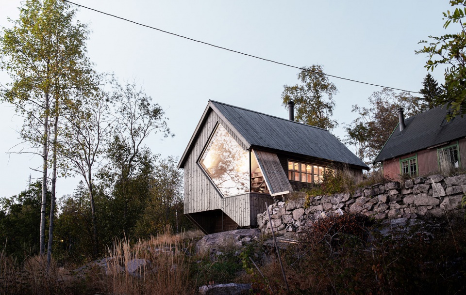 cabin in nordmarka norway by rever drage architects