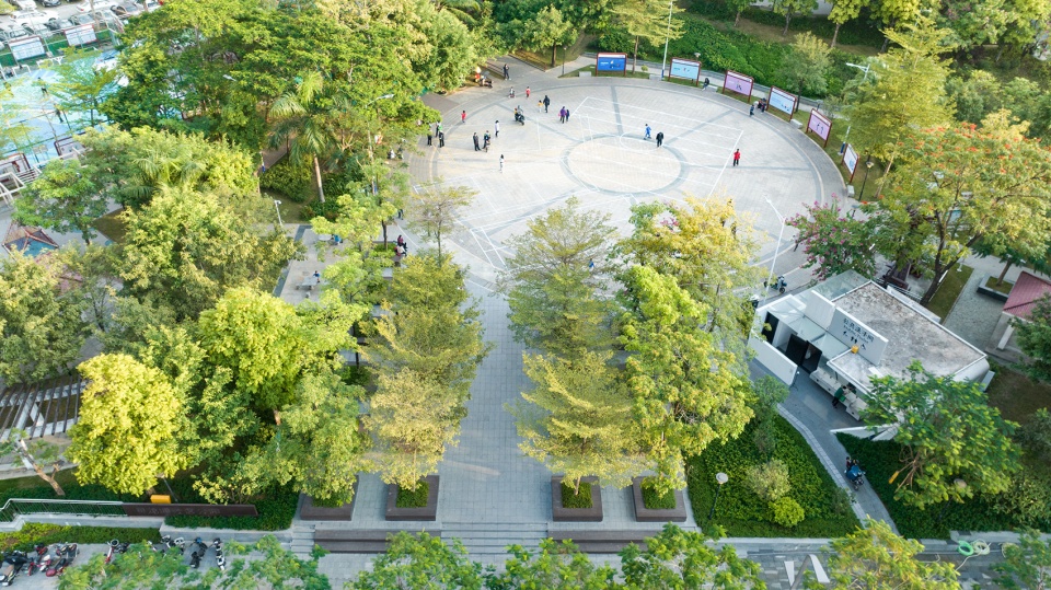 Huilongpu Community Center New Open Space China by PLAT Studio