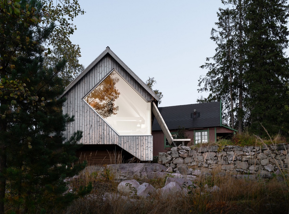 cabin in nordmarka norway by rever drage architects