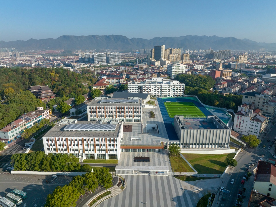 hengdian wenrong experimental primary school by architecture squared