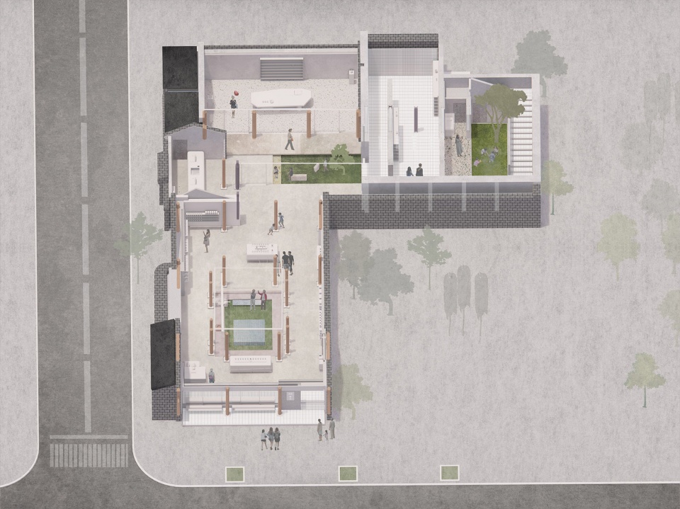 tosummer flagship guozijian st by fog architecture