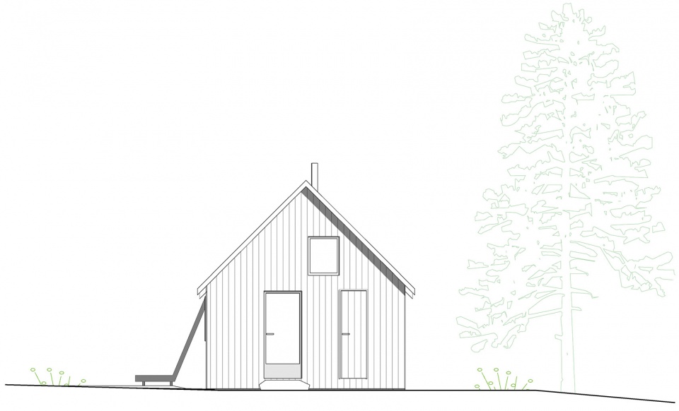 cabin in nordmarka norway by rever drage architects
