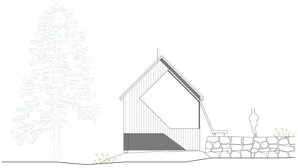 cabin in nordmarka norway by rever drage architects