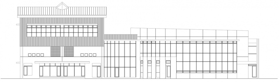 ebina city arima library kadozawabashi community center by mikami architects