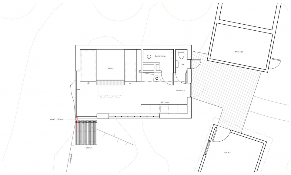 cabin in nordmarka norway by rever drage architects