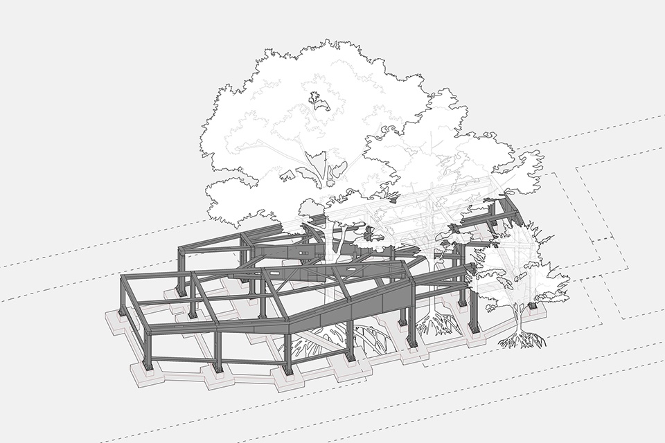 Dashahe Riverside Teahouse China by THDL