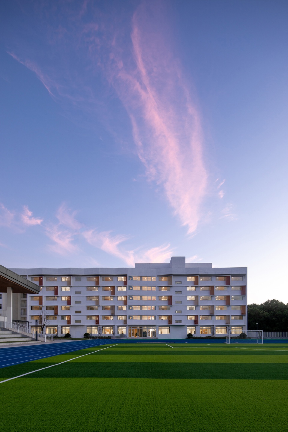 hengdian wenrong experimental primary school by architecture squared
