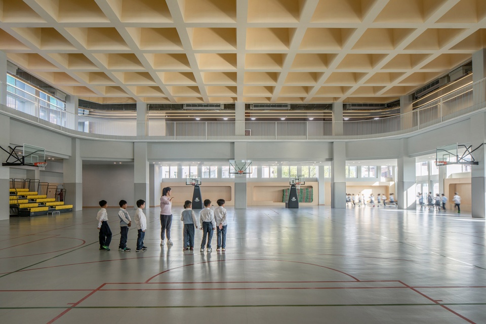 hengdian wenrong experimental primary school by architecture squared