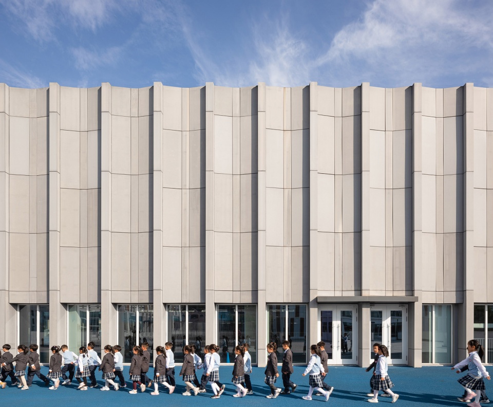 hengdian wenrong experimental primary school by architecture squared