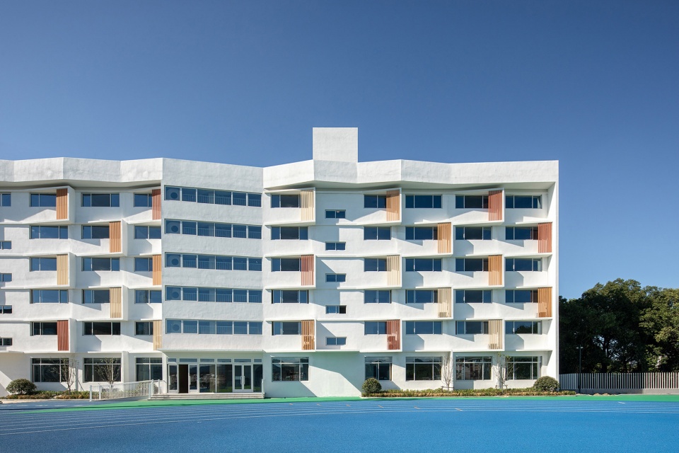 hengdian wenrong experimental primary school by architecture squared