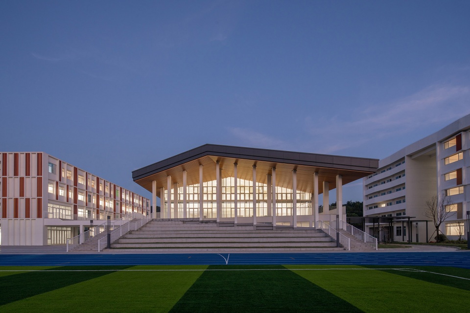 hengdian wenrong experimental primary school by architecture squared