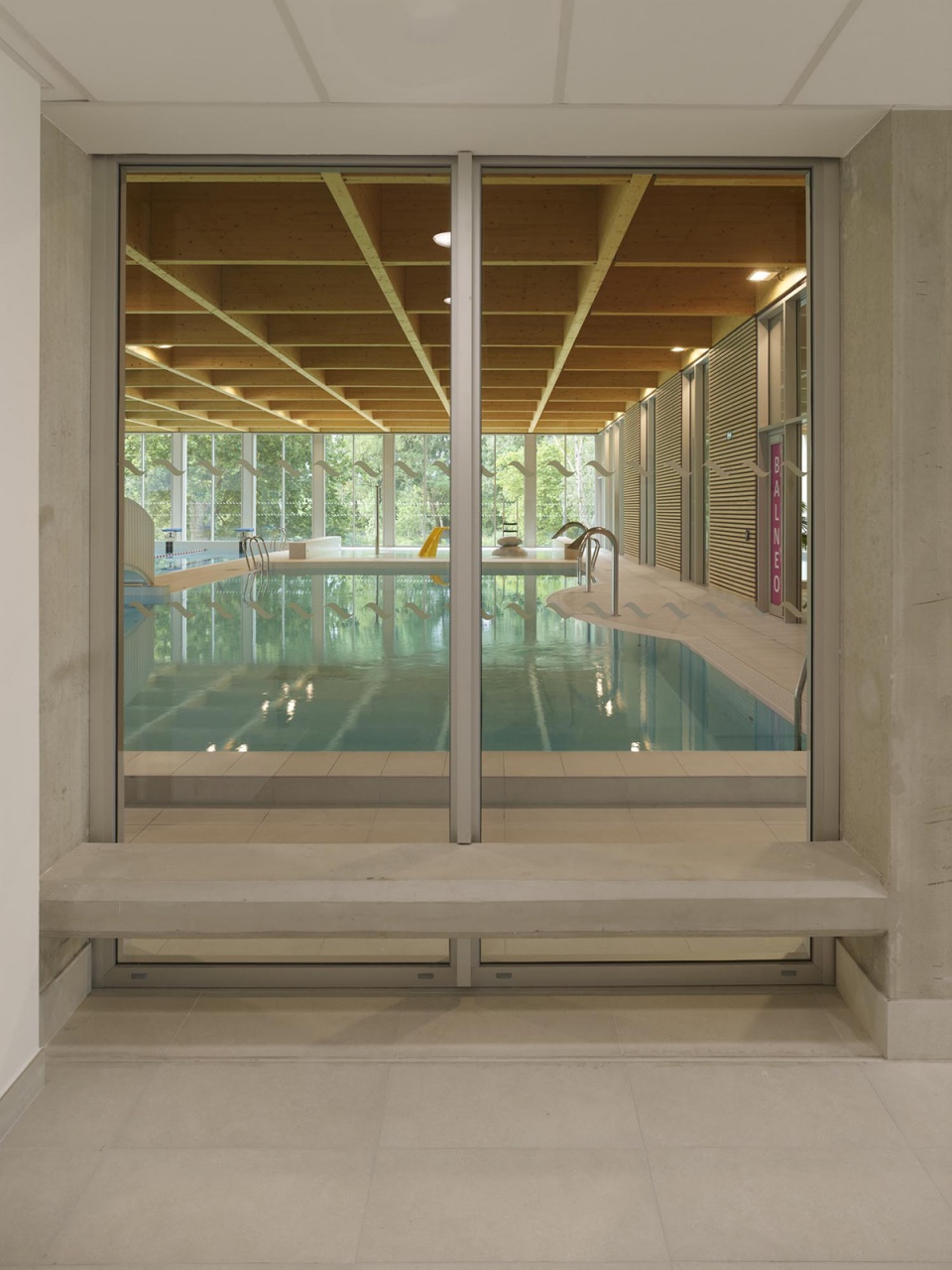 paicherou aquatic centre by taillandier architectes associes