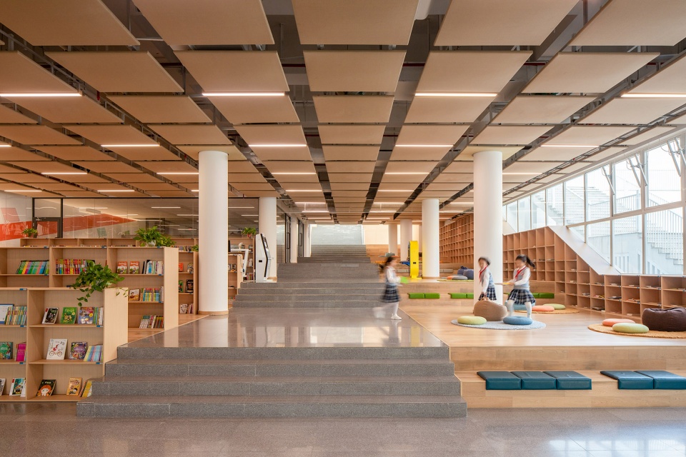 hengdian wenrong experimental primary school by architecture squared