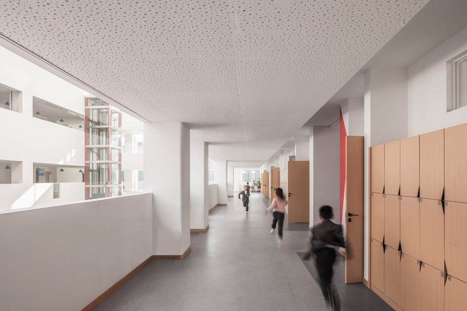 hengdian wenrong experimental primary school by architecture squared