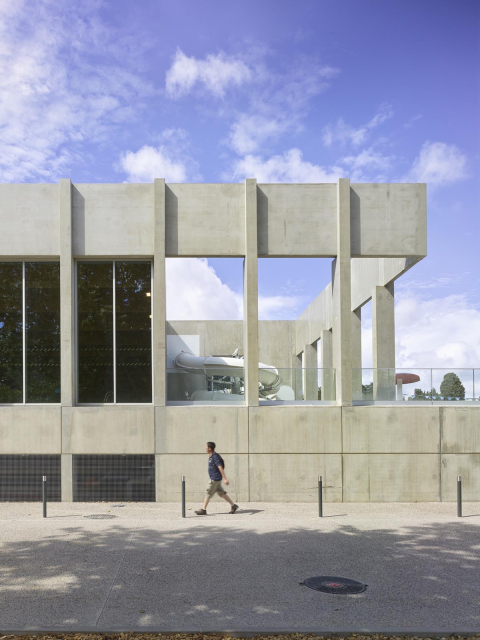 paicherou aquatic centre by taillandier architectes associes