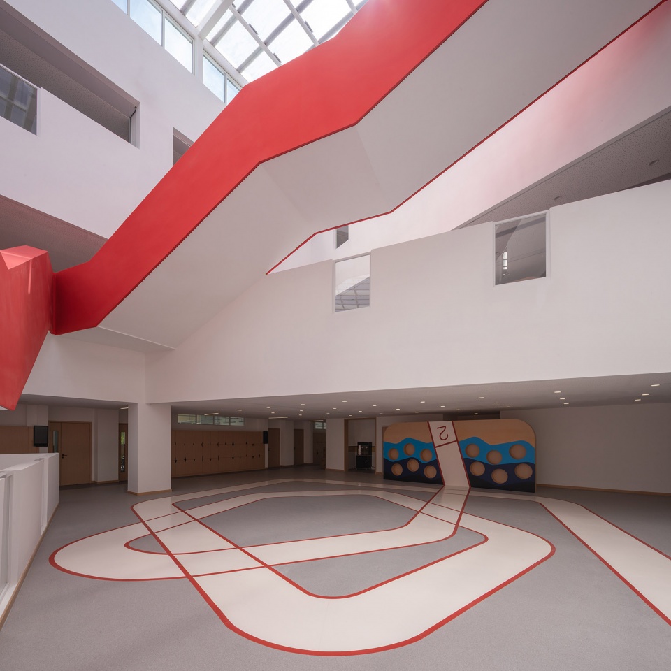 hengdian wenrong experimental primary school by architecture squared