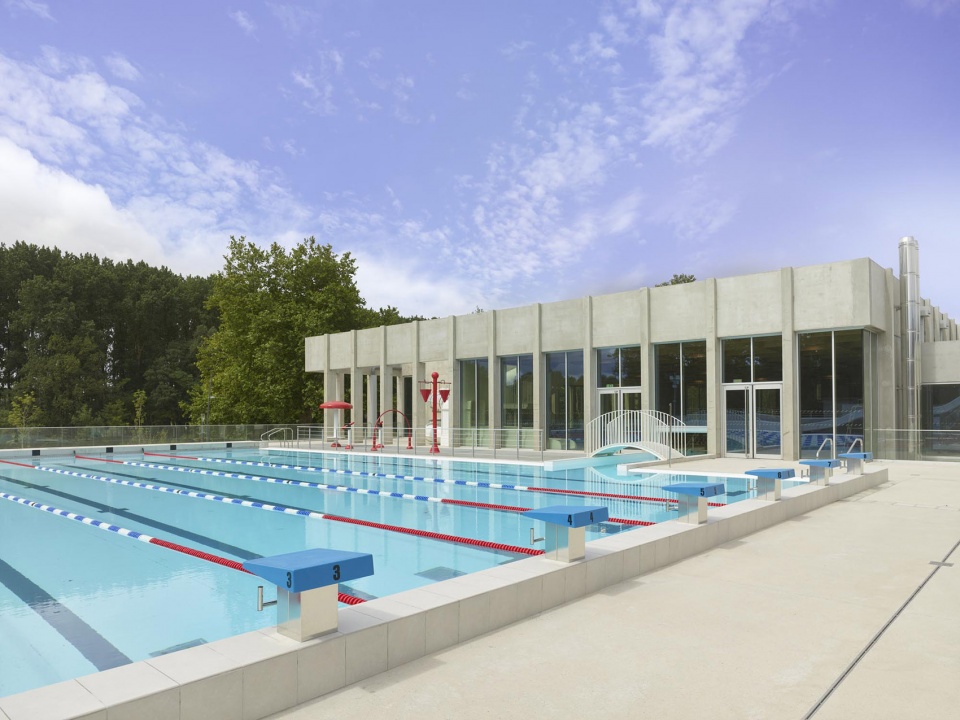 paicherou aquatic centre by taillandier architectes associes
