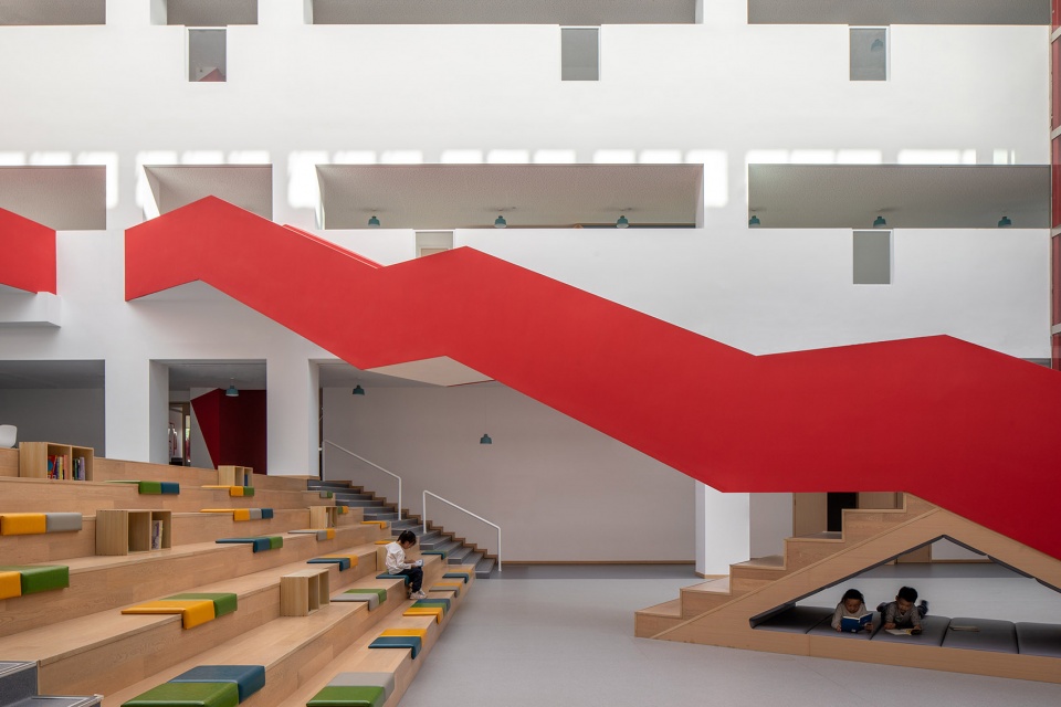 hengdian wenrong experimental primary school by architecture squared